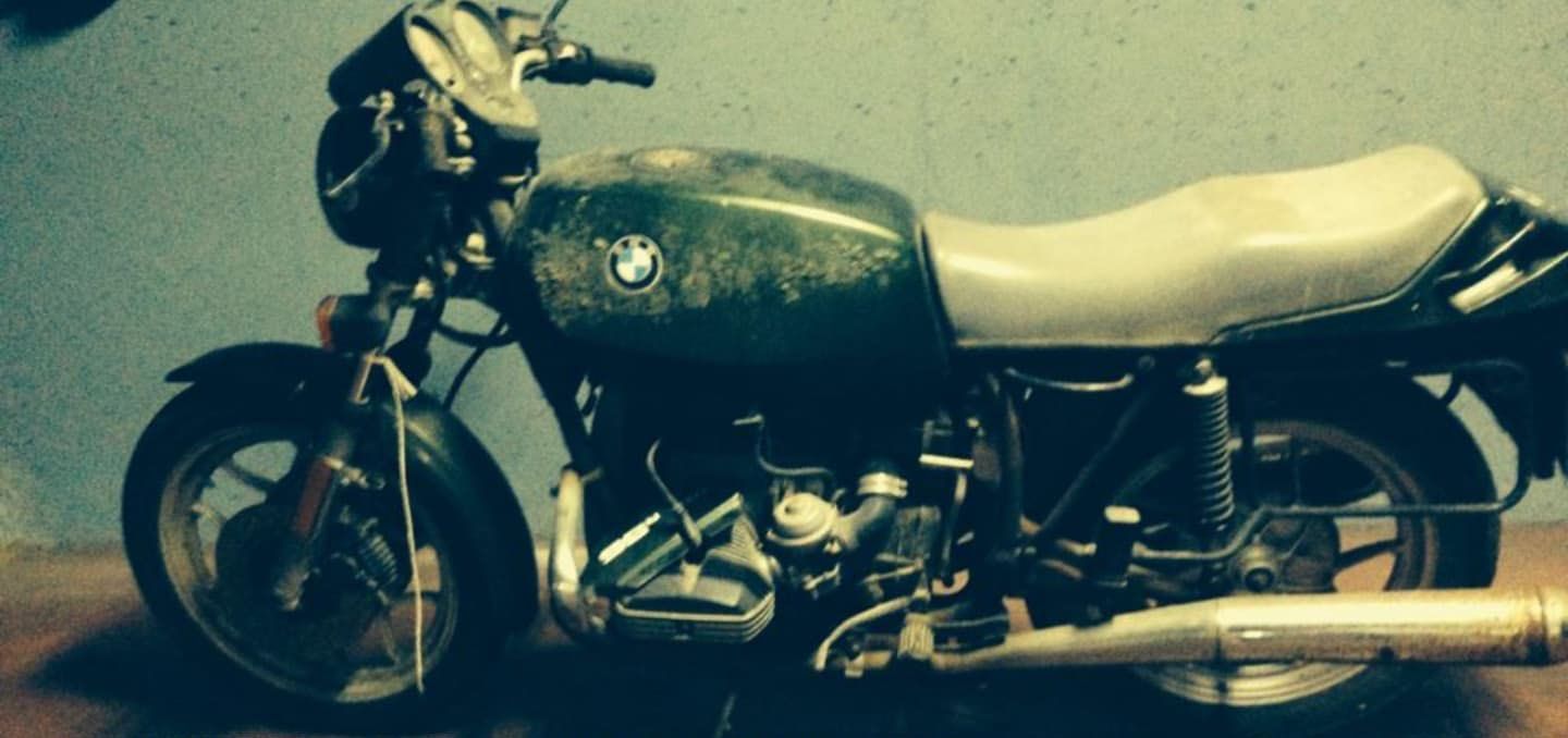 BMW R65LS Scrambler (antes)